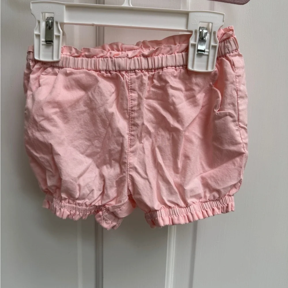 Baby GAP 12-18M Girls Kids Pink Scalloped Shorts